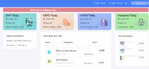 Main Dashboard CSC Digipay Lite